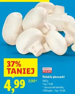 Lidl Pieczarki polskie oferta