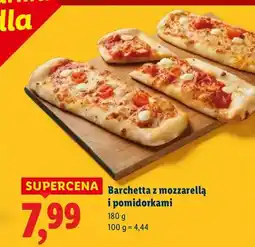 Lidl Barchetta z mozzarellą i pomidorkami oferta