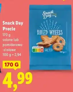 Lidl Precle Snack Day solone lub pomidorowe ziołowe oferta