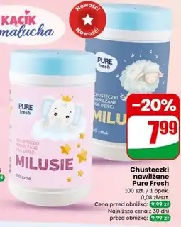Dino Chusteczki nawilżane Pure fresh oferta