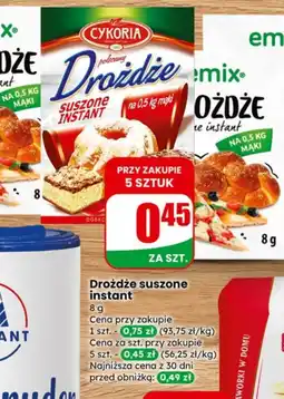 Dino Drożdże instant Cykoria oferta