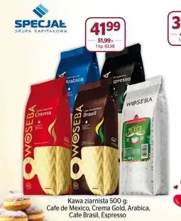 Społem Kawa ziarnista Woseba oferta