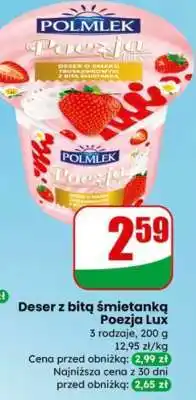 Dino Deser z bitą śmietanką Poezja Lux oferta