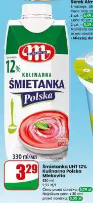 Dino Śmietanka UHT 12% kulinarna polska Mlekovita oferta