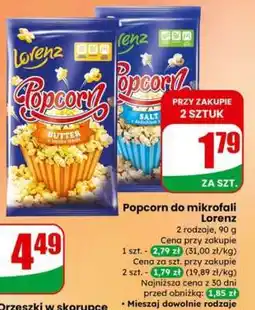 Dino Popcorn do mikrofalówki Lorenz oferta