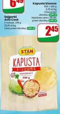Dino Kapusta kiszona oferta