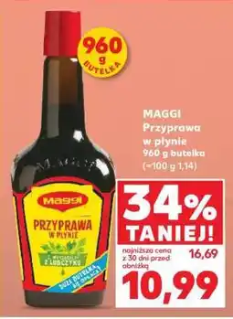 Kaufland MAGGI Przyprawa w płynie 960 g butelka oferta