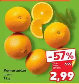 Kaufland Pomarańcze, luzem 1 kg oferta