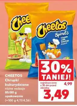 Kaufland CHEETOS Chrupki kukurydziane oferta