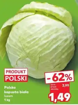 Kaufland Polska kapusta biała luzem 1 kg oferta