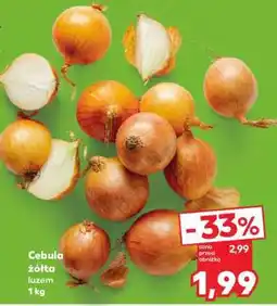 Kaufland Cebula żółta luzem 1 kg oferta