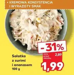 Kaufland Sałatka z surimi i ananasem 100 g oferta