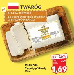 Kaufland MLEKPOL Twaróg półtłusty 100 g oferta