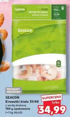 Kaufland SEACON Krewetki białe 31/40 oferta