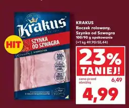 Kaufland KRAKUS Boczek rolowany, Szynka od Szwagra oferta