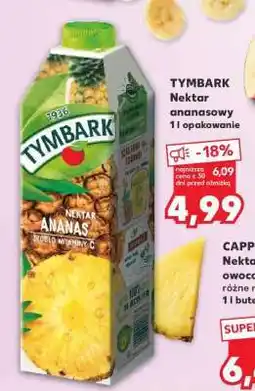 Kaufland TYMBARK Nektar ananasowy 1l opakowanie oferta