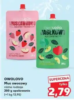 Kaufland OWOLOVO Mus owocowy oferta