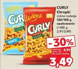 Kaufland CURRY Chrupki różne rodzaje 120/100 g opakowanie oferta