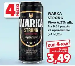 Kaufland Warka Strong oferta