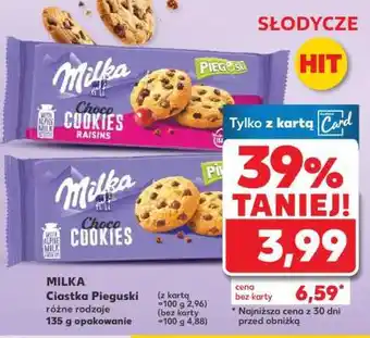 Kaufland MILKA Ciastka Pieguski oferta