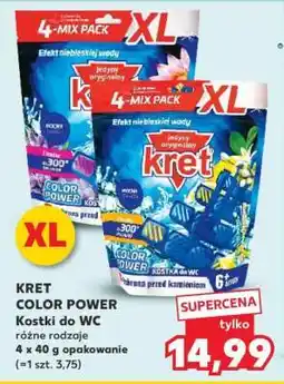 Kaufland KRET COLOR POWER Kostki do WC oferta