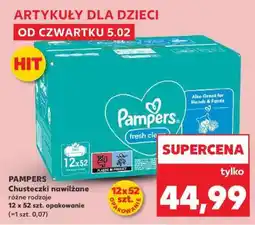 Kaufland PAMPERS Chusteczki nawilżane oferta