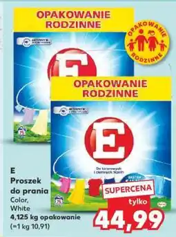 Kaufland E Proszek do prania oferta