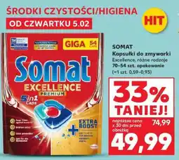 Kaufland SOMAT Kapsułki do zmywarki oferta