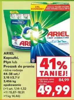 Kaufland Ariel Kapsułki, płyn lub proszek do prania oferta
