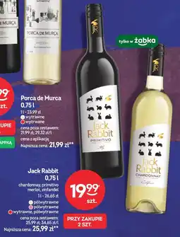 Żabka Jack Rabbit 0,75 l (chardonnay, primitivo, merlot, zinfandel) oferta