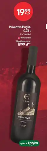 Żabka Primitivo Puglia oferta