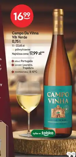Żabka Campo Da Vihna Vih Verde oferta