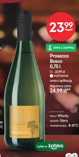 Żabka Prosecco Bosco oferta