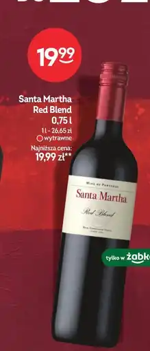 Żabka Santa Martha Red Blend oferta