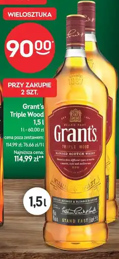 Żabka Grant's Triple Wood oferta