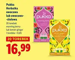 Lidl Pukka Herbatka owocowa lub owocowo-ziołowa oferta