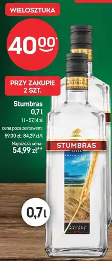 Żabka Stumbras Vodka oferta