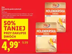 Lidl Pilos Holenderska gouda w plastrach oferta