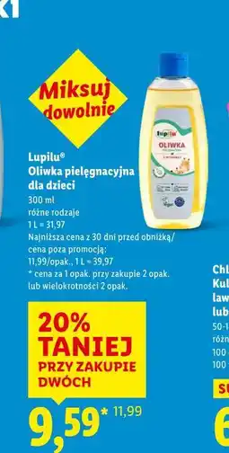 Lidl Lupilu Oliwka pielęgnacyjna dla dzieci oferta