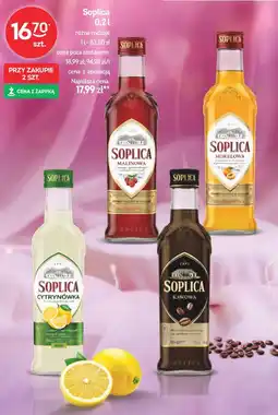 Żabka Soplica Malinowa, Morelowa, Cytrynówka, Kawowa oferta