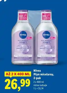 Lidl Nivea Płyn micelarny, 2-pak oferta