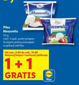 Lidl Pilos Mozzarella oferta