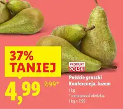 Lidl Polskie gruszki Konferencja, luzem oferta