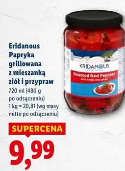 Lidl Eridanous Papryka grillowana z mieszanką ziół i przypraw oferta