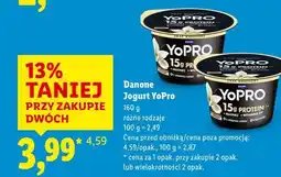 Lidl Danone Jogurt YoPro oferta