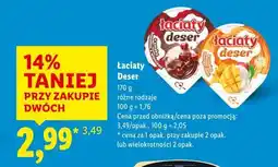 Lidl Łaciasty Deser oferta