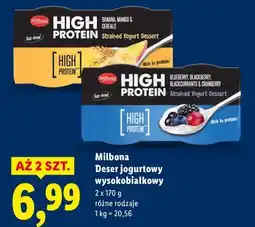 Lidl Milbona Deser jogurtowy wysokobiałkowy oferta