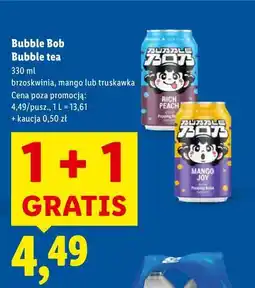 Lidl Bubble Bob Bubble tea oferta