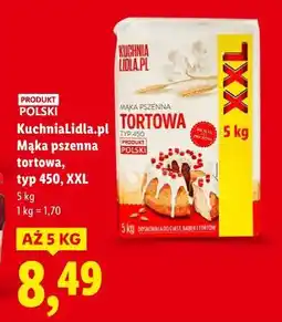 Lidl KuchniaLidla.pl Mąka pszenna tortowa, typ 450, XXL oferta