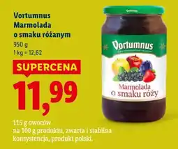 Lidl Vortumnus Marmolada o smaku różanym oferta